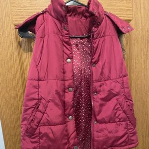 Puff vest for girls size m 7/8